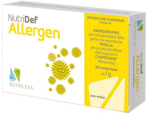 Nutridef Integratore Allergenico per Difese Immunitarie 30 Compresse