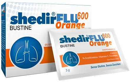 Shedirflu Integratore per le Vie Respiratorie Gusto Arancia 20 Buste