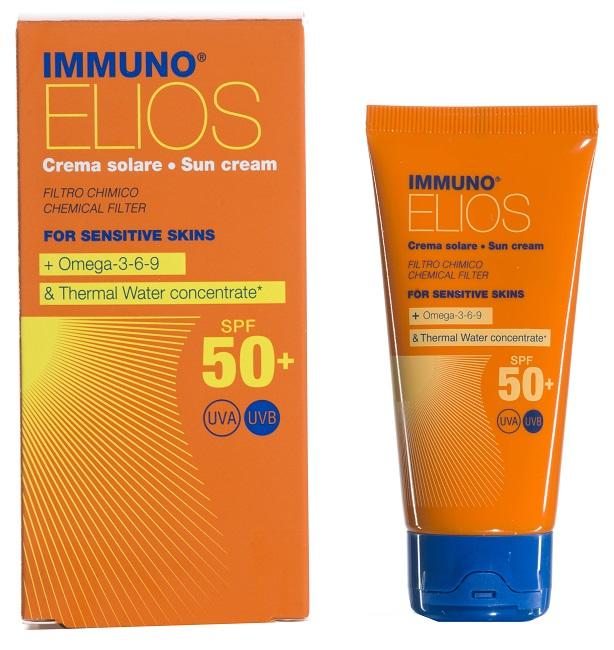 Immuno Elios Crema Solare Per Pelli Sensibili SPF50+ 50 ml