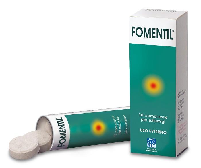 Fomentil 10 Compresse per Suffumigi