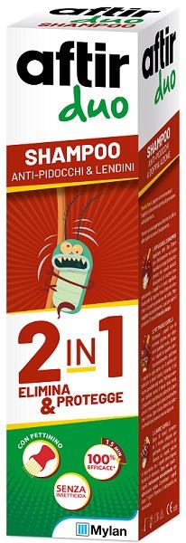 Aftir Duo Shampoo Pidocchi e Lendini Doppia Azione 100 ml