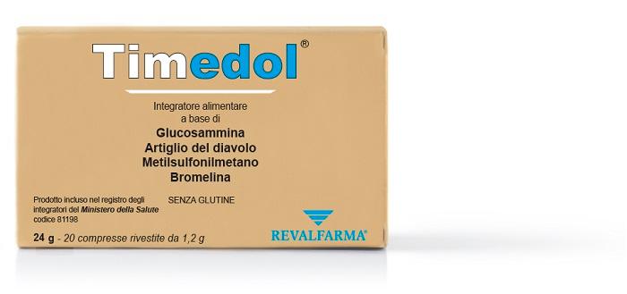 Revalfarma Timedol 20 Compresse Masticabili 1500 Mg