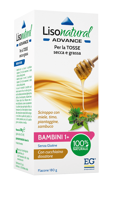 Sanofi Lisonatural Advance Tosse Mista per Bambini  180 g