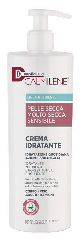 Dermovitamina Calmilene Crema Corpo Idratante Pelle Secca e Sensibile 500 ml