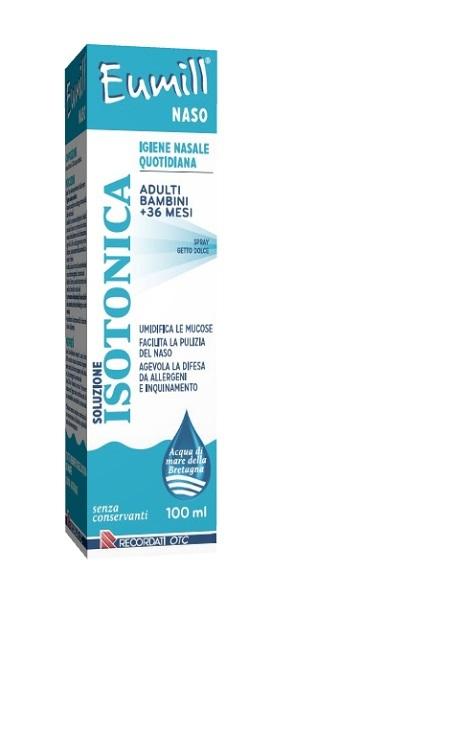 Recordati Eumill Naso Spray Soluzione Isotonica 100 Ml
