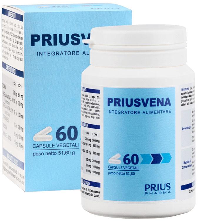 Priusvena Integratore per il Benessere Vascolare 60 Capsule