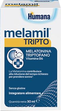 Humana Melamil Tripto Milte Integratore Alimentare Gocce 30 ml