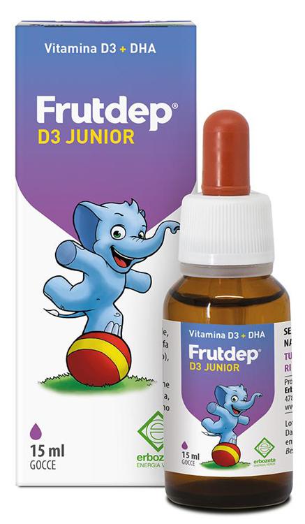 Erbozeta Frutped D3 Junior Integratore 15 ml