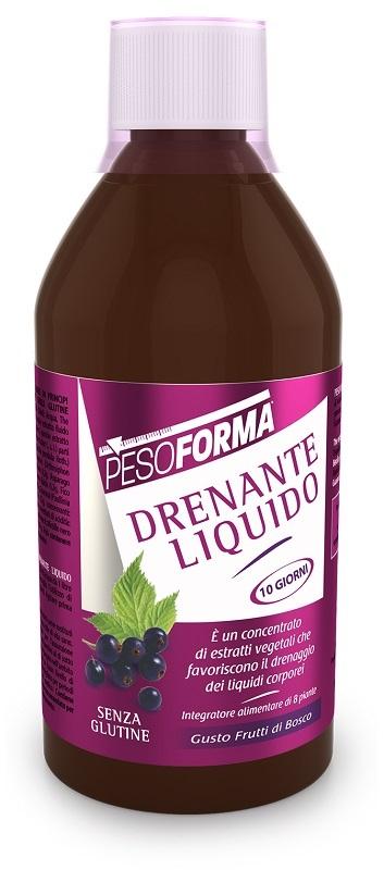 Pesoforma Drenante Liquido Gusto Frutti di Bosco 500 ml