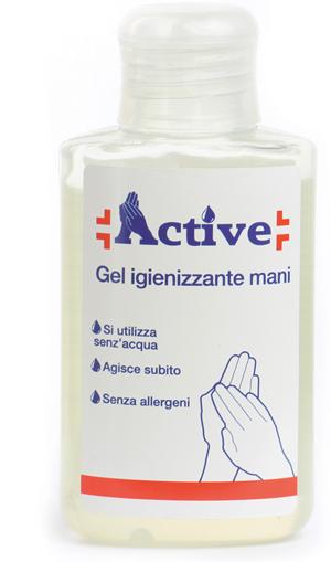 Active Gel Igienizzante Mani con Formula Antibatterica 80 ml