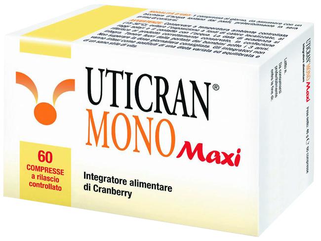 Uticran Mono Maxi Integratore di Cranberry 60 Compresse