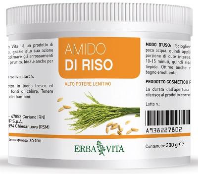 Erba Vita Amido di Riso per Uso Esterno Barattolo 300 g