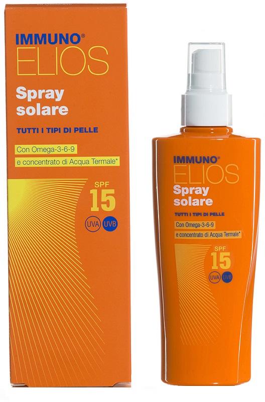 Immuno Elios Spray Solare Corpo SPF15 Per Tutti I Tipi Di Pelle 200 ml