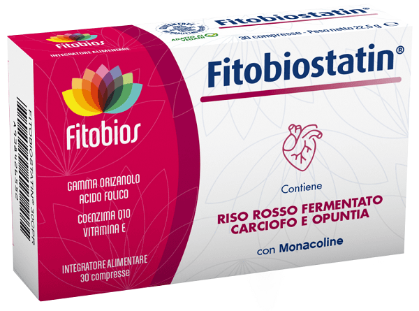 Fitobio Statin Integratore Antiossidante 30 Compresse