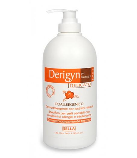 Derigyn Delicato Fast Detergente Intimo Ipoallergenico Estratti Naturali 500ml