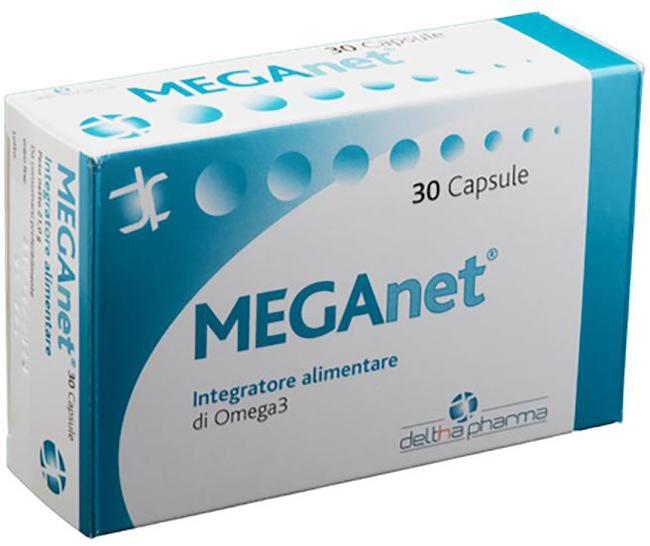 Meganet Integratore 30 Capsule