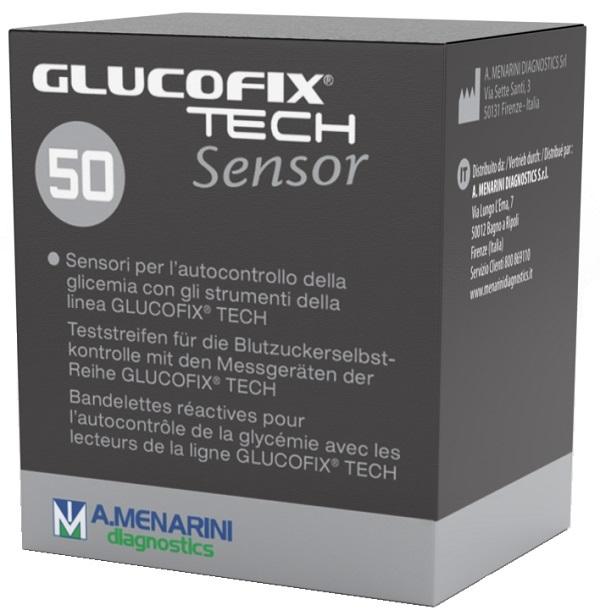 Glucofix Tech Sensore di Glicemia 50 strisce