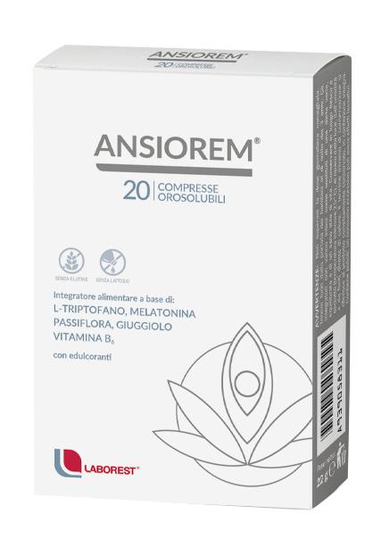 Ansiorem Integratore Con Melatonina Per Sonno E Relax 20 Compresse