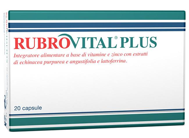 Rubrovital Plus Integratore Per Le Difese Immunitarie 20 Capsule