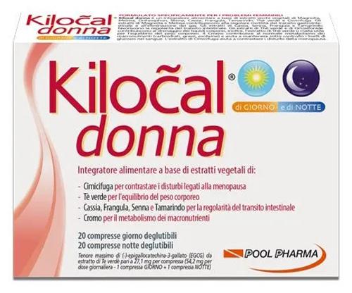 Kilocal Donna Integratore Per Il Controllo Del Peso 20 Compresse Giorno+20 Notte