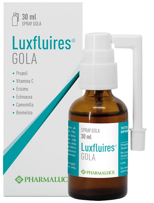 Fluires Gola Spray Integratore Emolliente Mucosa Orale 30 ml