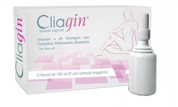 Cliagin  Lavanda Vaginale 150 ml 5 Pezzi