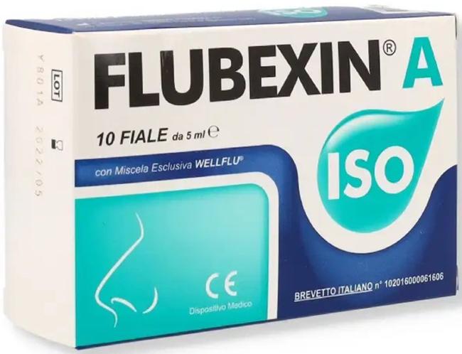 Flubexin A Iso Soluzione Isotonica per Congestione Nasale 10 Fiale