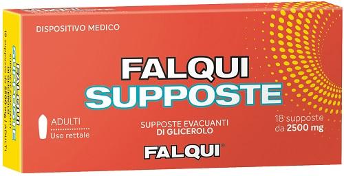 Falqui 18 Supposte Con Glicerina 2500mg Adulti