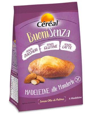 Cereal Buoni Senza Madeleine alle Mandorle 6 Porzioni 180 g