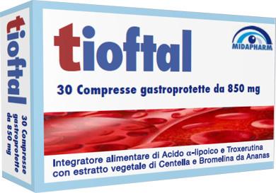 Tioftal Compresse Gastroprotette 30 Pezzi