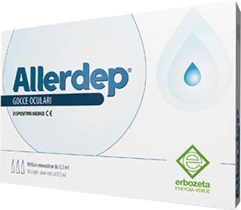 Allerdep Gocce Oculari Antiallergiche 10 fiale 0,5 ml