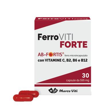 Massigen Ferroviti Forte Integratore a base di Ferro 30 Capsule