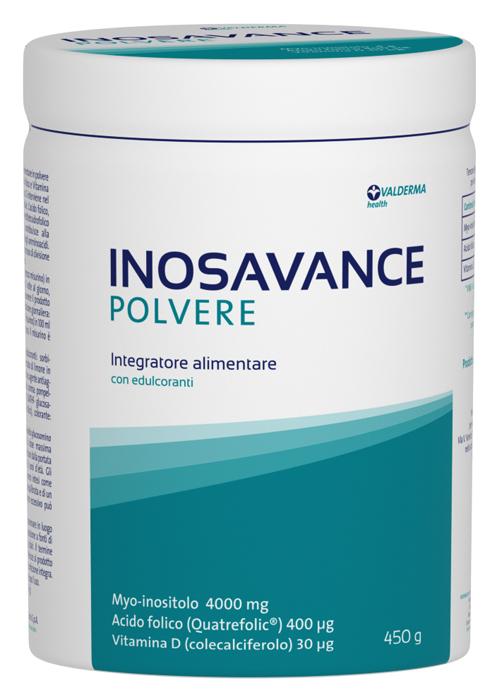 Inosavance Polvere Integrastore Con Vitamina D, Acido Folico,Myo-Inositolo 450 g