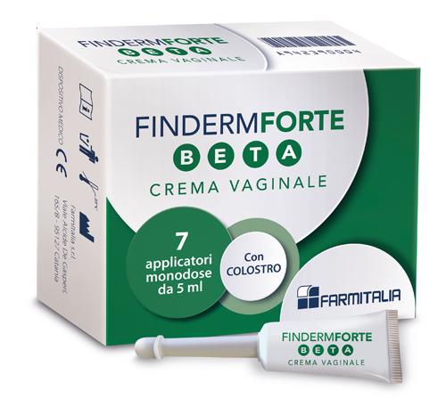 Finderm Forte Beta Crema Vaginale 7 Applicatori Monodose da 5 ml