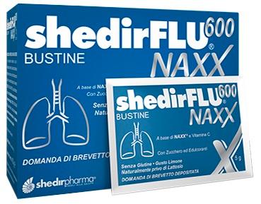 Shedirflu 600 Naxx Integratore per il Benessere delle Vie Respiratorie 20Bustine