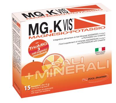 Mgk Vis Magnesio Potassio Orange Integratore di Sali Minerali 15 Bustine