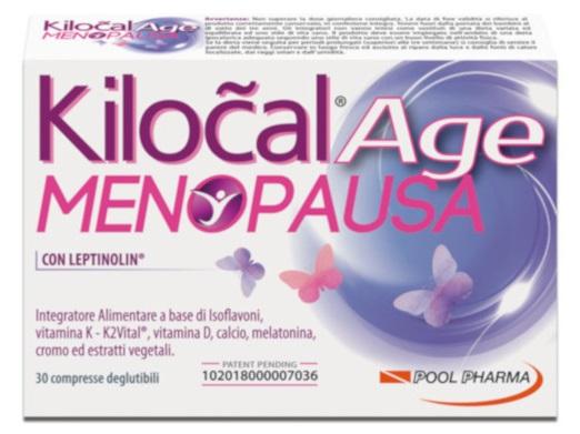 Kilocal Age Menopausa Integratore Alimentare Per La Menopausa 30 Compresse