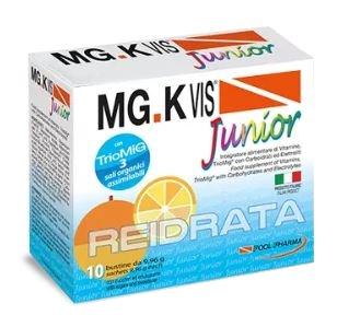 Mgk Vis Junior Integratore di Vitamine e Minerali Gusto Arancia 10 Bustine