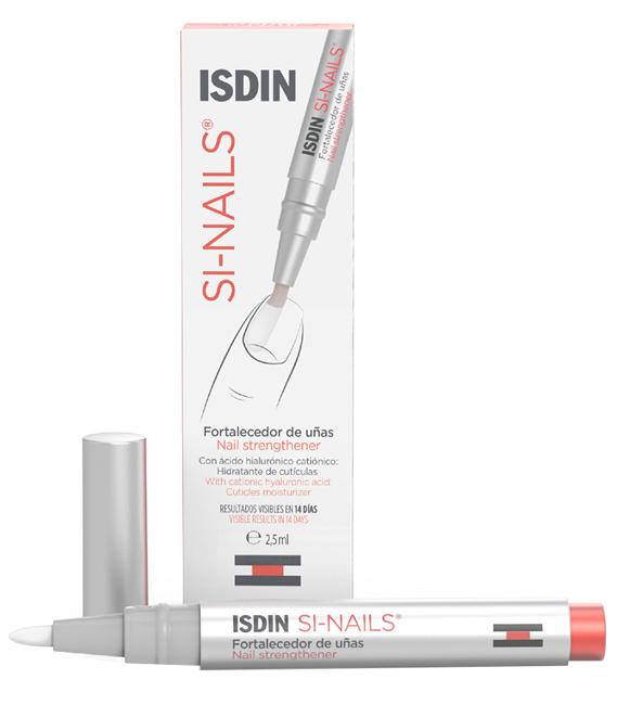 Isdin Si-Nails Trattamento Rinforzante per Unghie a Penna con Acido ialuronico