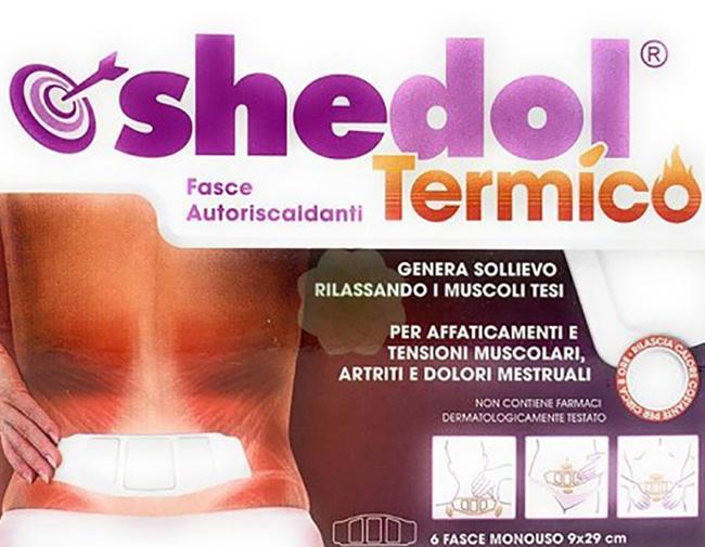Shedol Cerotto Autoriscaldante Termico 6 Pezzi