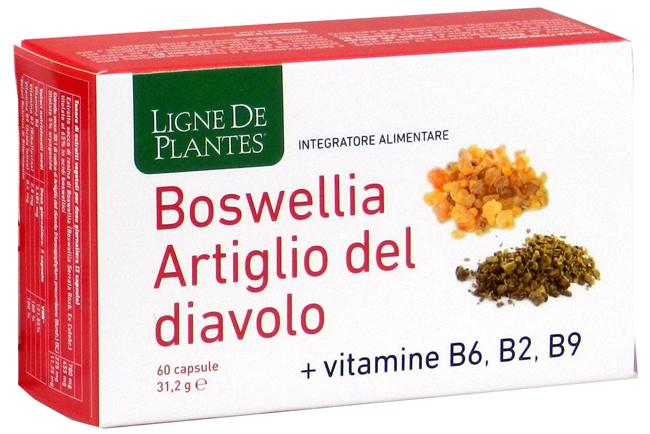 Integratore con Boswellia e Artiglio del Diavolo per Dolori Articolari 60 Capsule