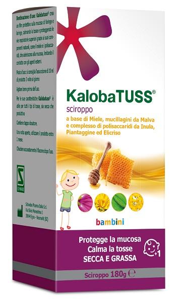 Schwabe Kalobatuss Bambini Sciroppo per Tosse Secca e Grassa 180 G