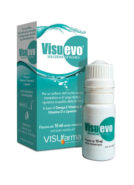Visuevo Soluzione Oftalmica per Secchezza Oculare Flacone da 10ml