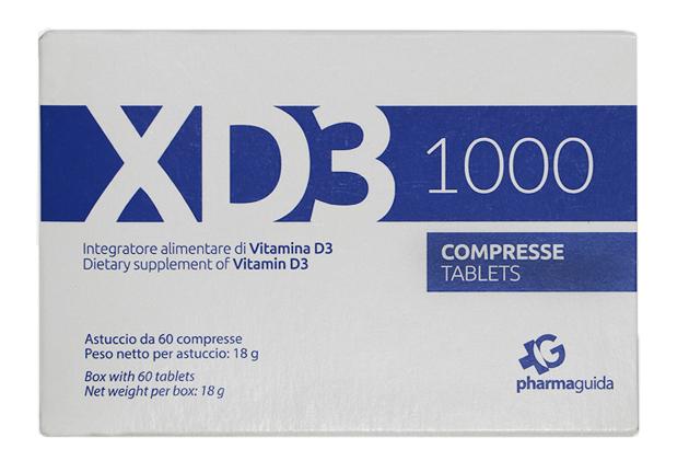 Xd3 1000 Integratore 60 Compresse Da 300 Mg