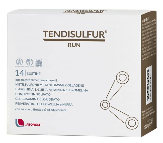 Tendisulfur Run Integratore Per Tendini E Funzionalità Articolare 14 Bustine