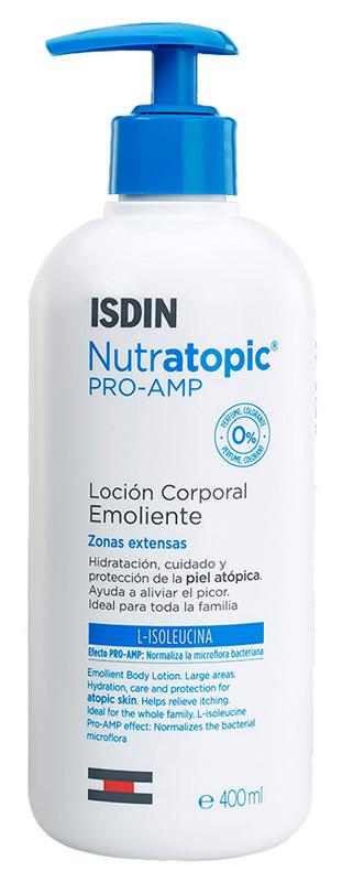Isdin Nutratopic Pro-amp Lozione Emolliente per Pelle Atopica 400 ml