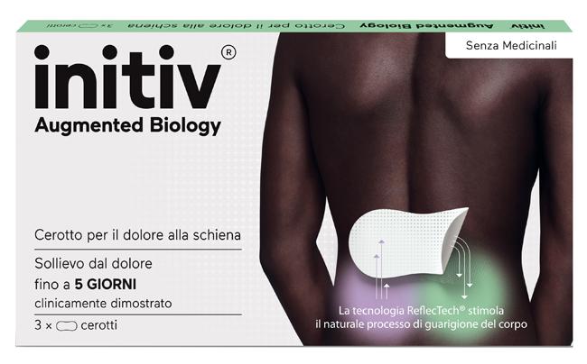 Initiv Cerotto Antidolorifico per la Schiena con Effetto Termico