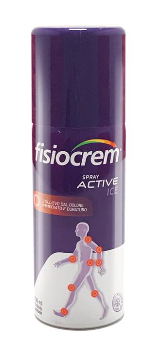 Fisiocrem Spray Active Ice Per Dolori Muscolari Causati Da Lesioni/Traumi 150 ml