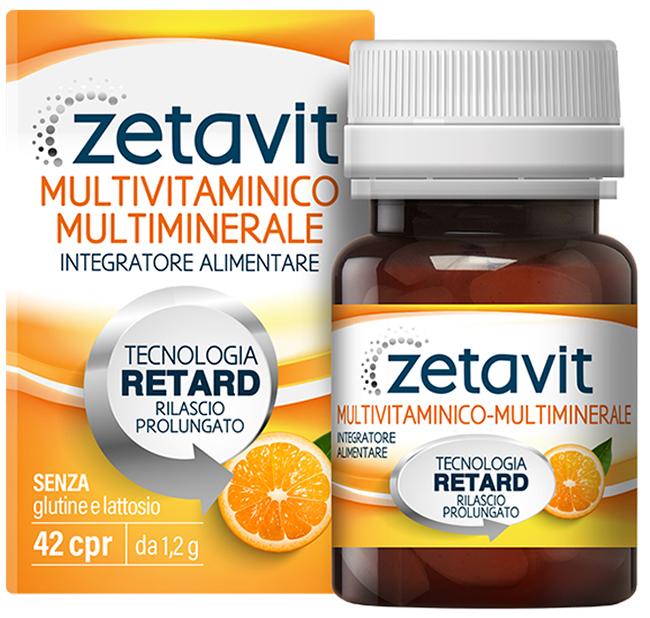 Zetavit Multivitaminico Multiminerale Integratore 42 Compresse