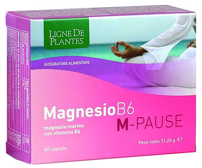 Magnesio B6 M-Pause Integratore per il Benessere durante la Menopausa 66 Capsule